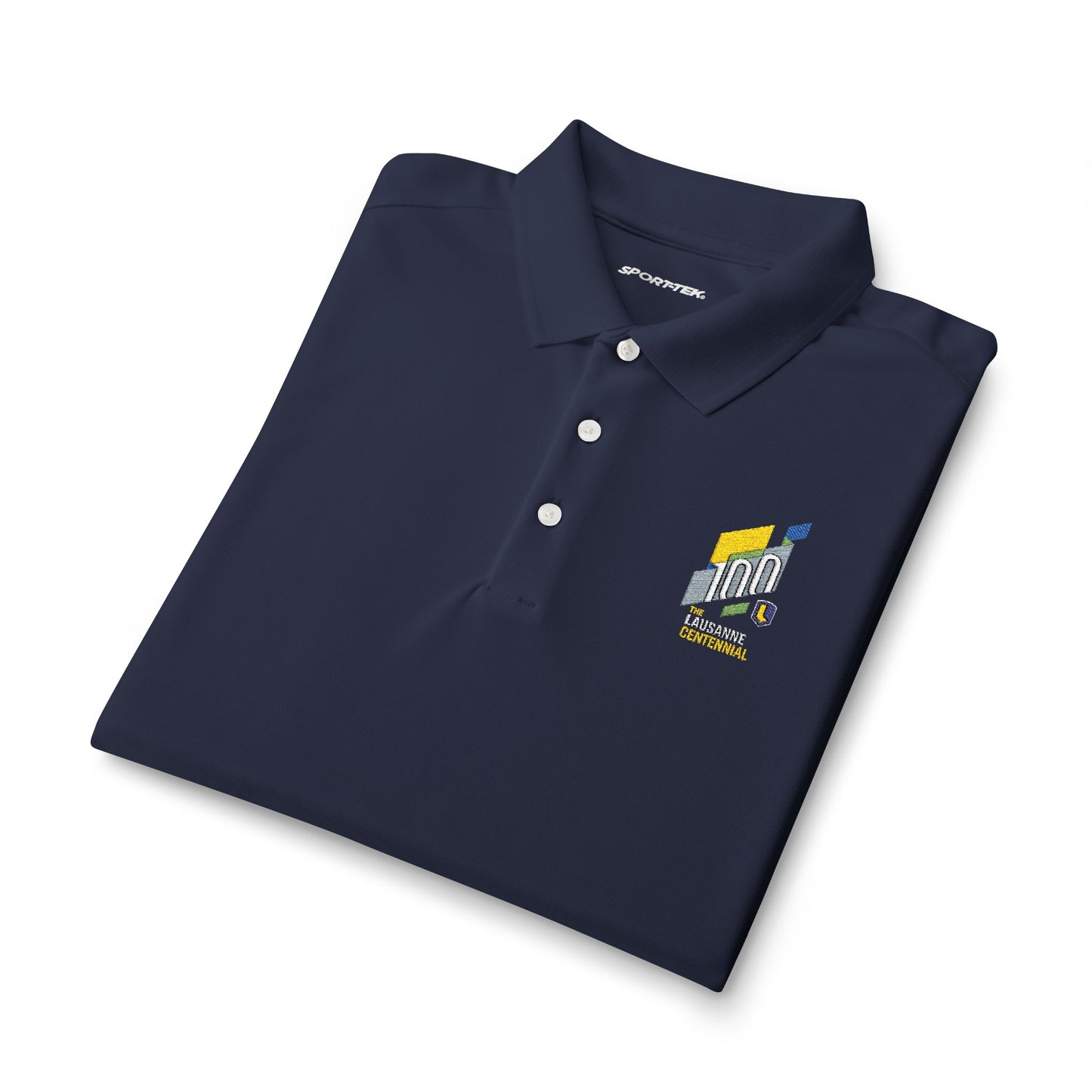 Lausanne Centennial Sport-Tek® Men's UV Micropique Polo