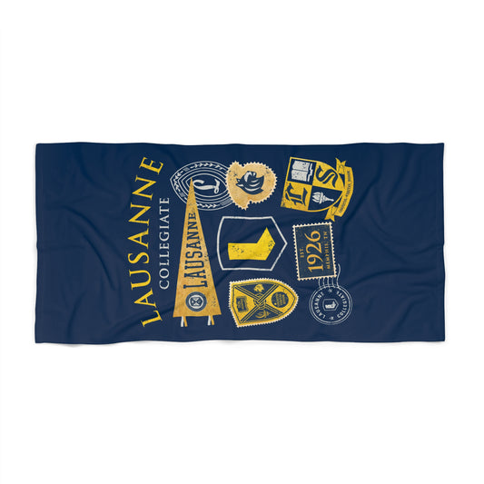 Vintage Lausanne Beach Towel