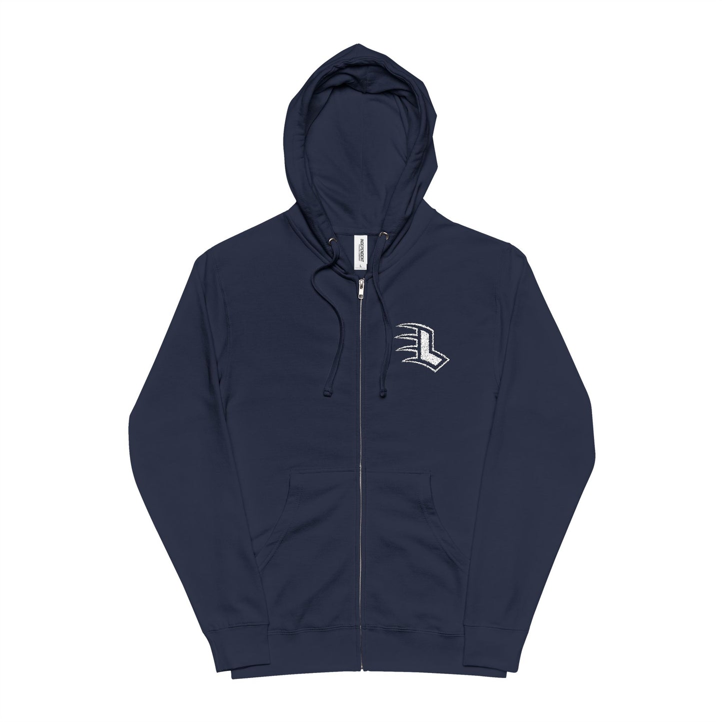 Unisex Fleece Zip Up Hoodie