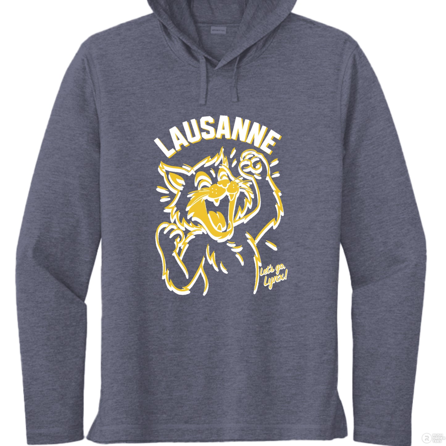 True Navy Hthr - FRONT