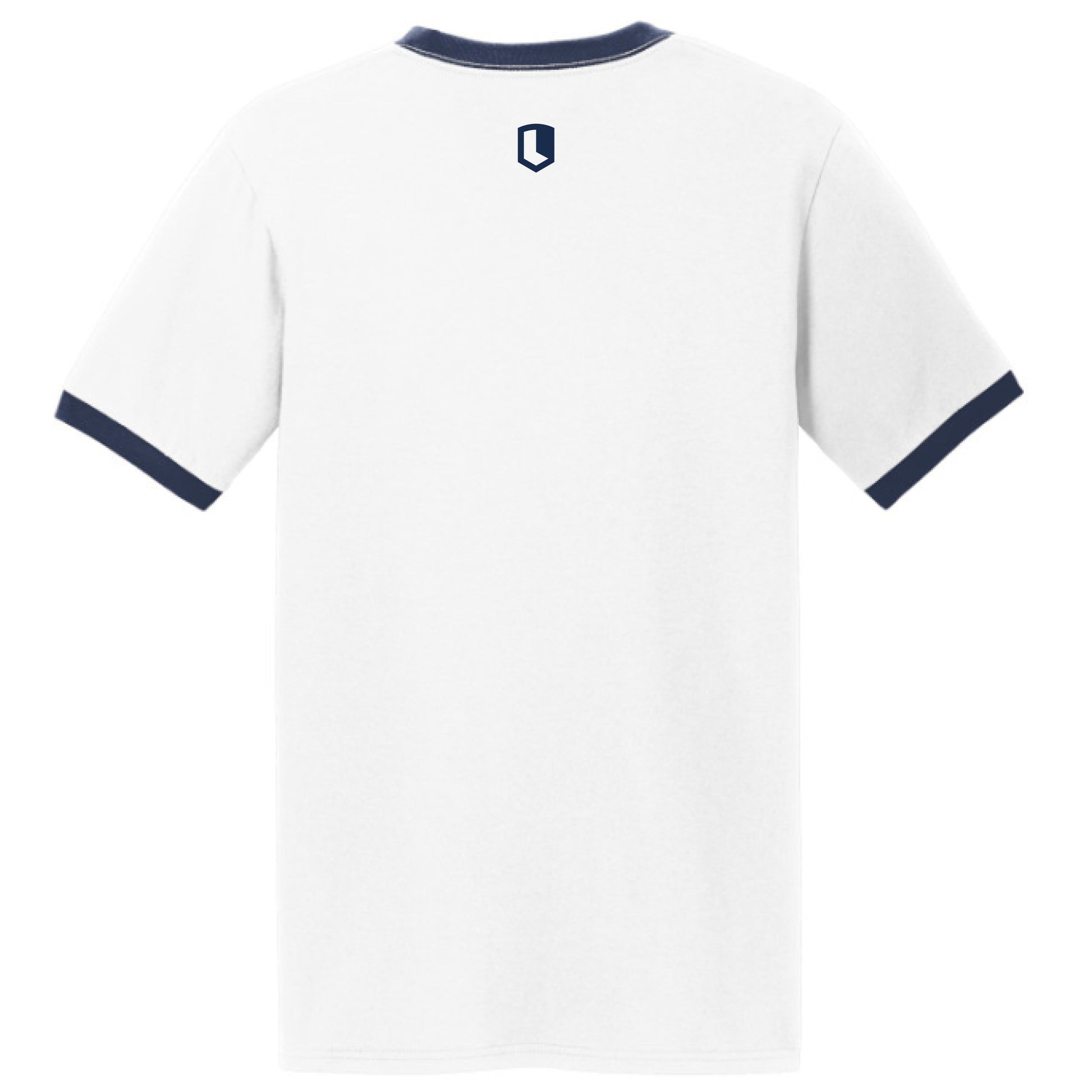 White/Navy - BACK