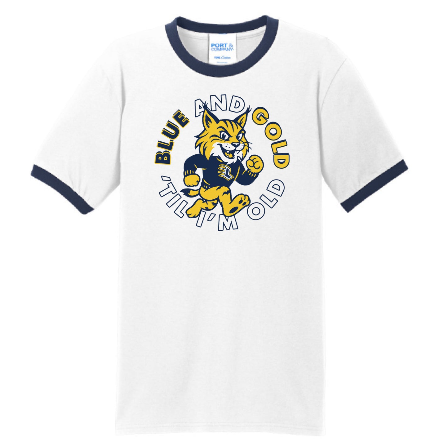 White/Navy - FRONT