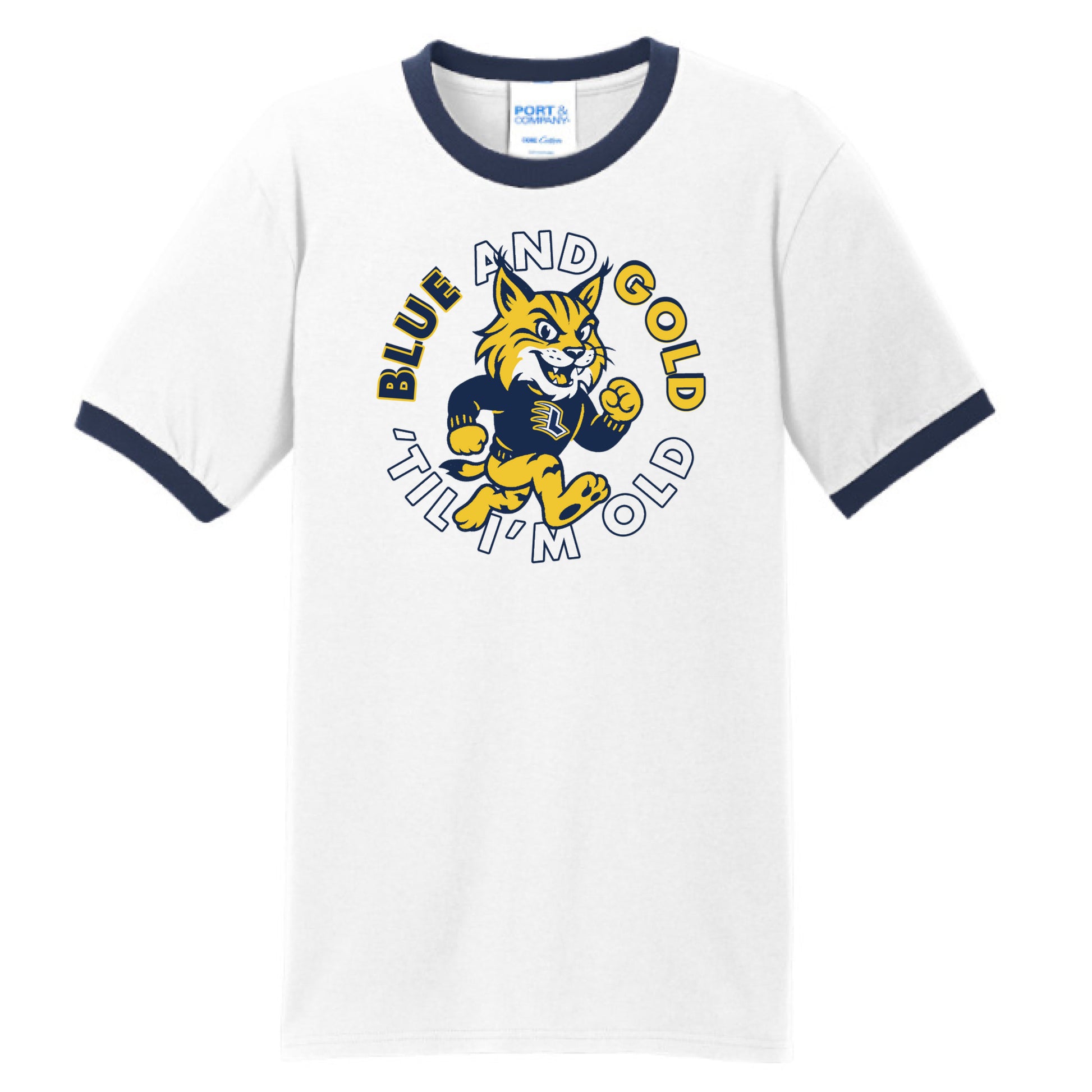 White/Navy - FRONT
