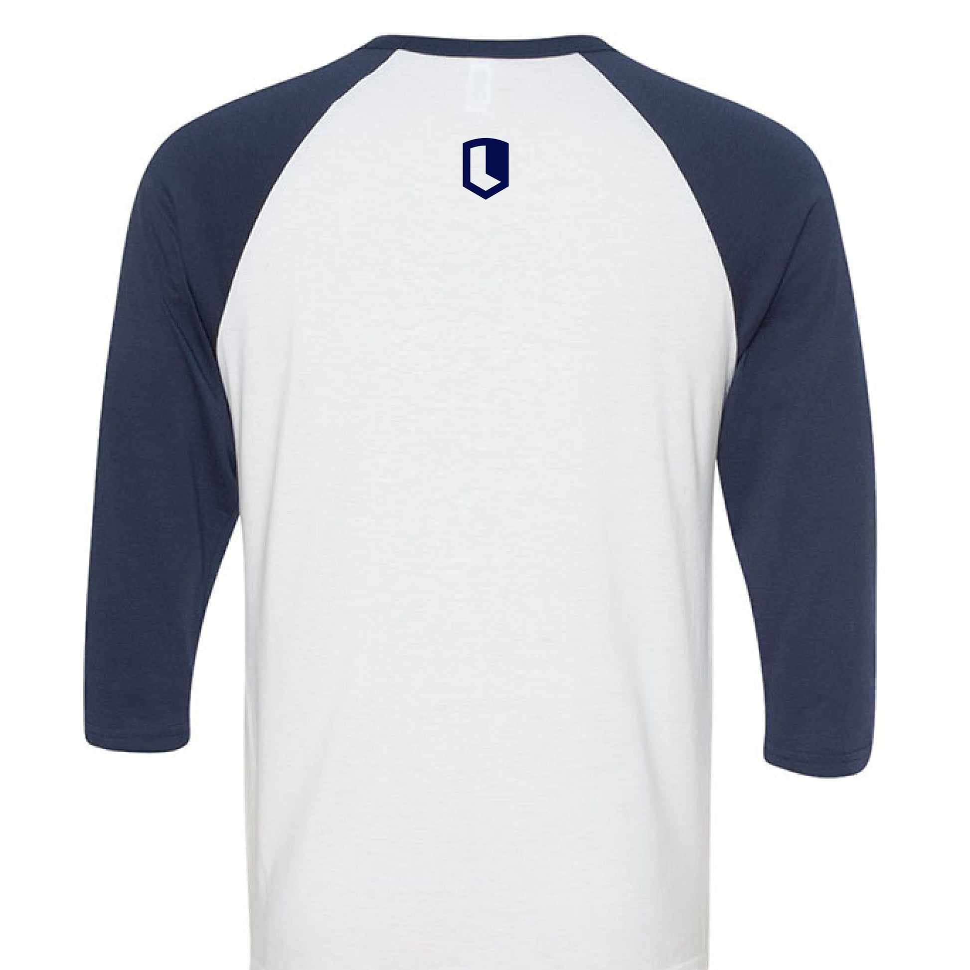 WHITE/NAVY - BACK