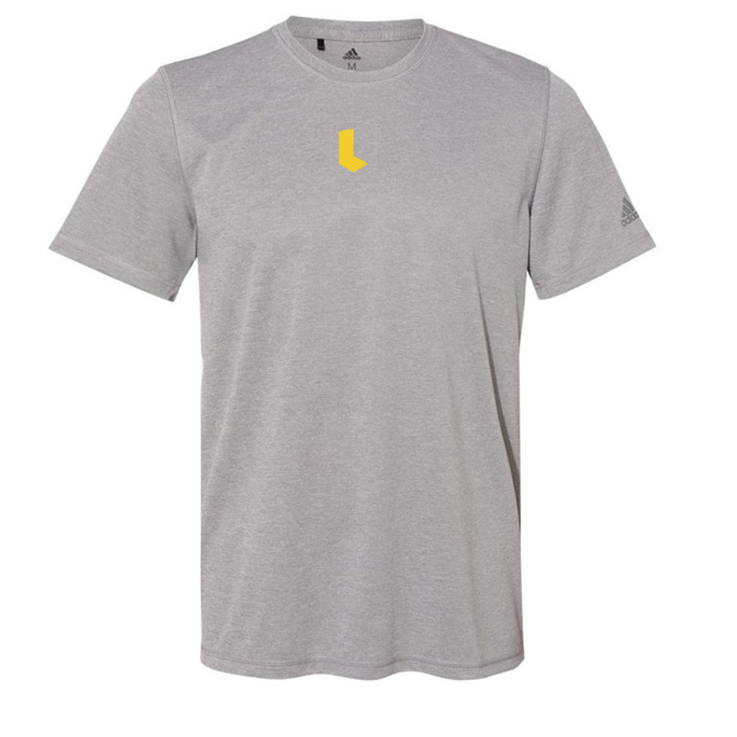 Grey Three Heather - FRONT