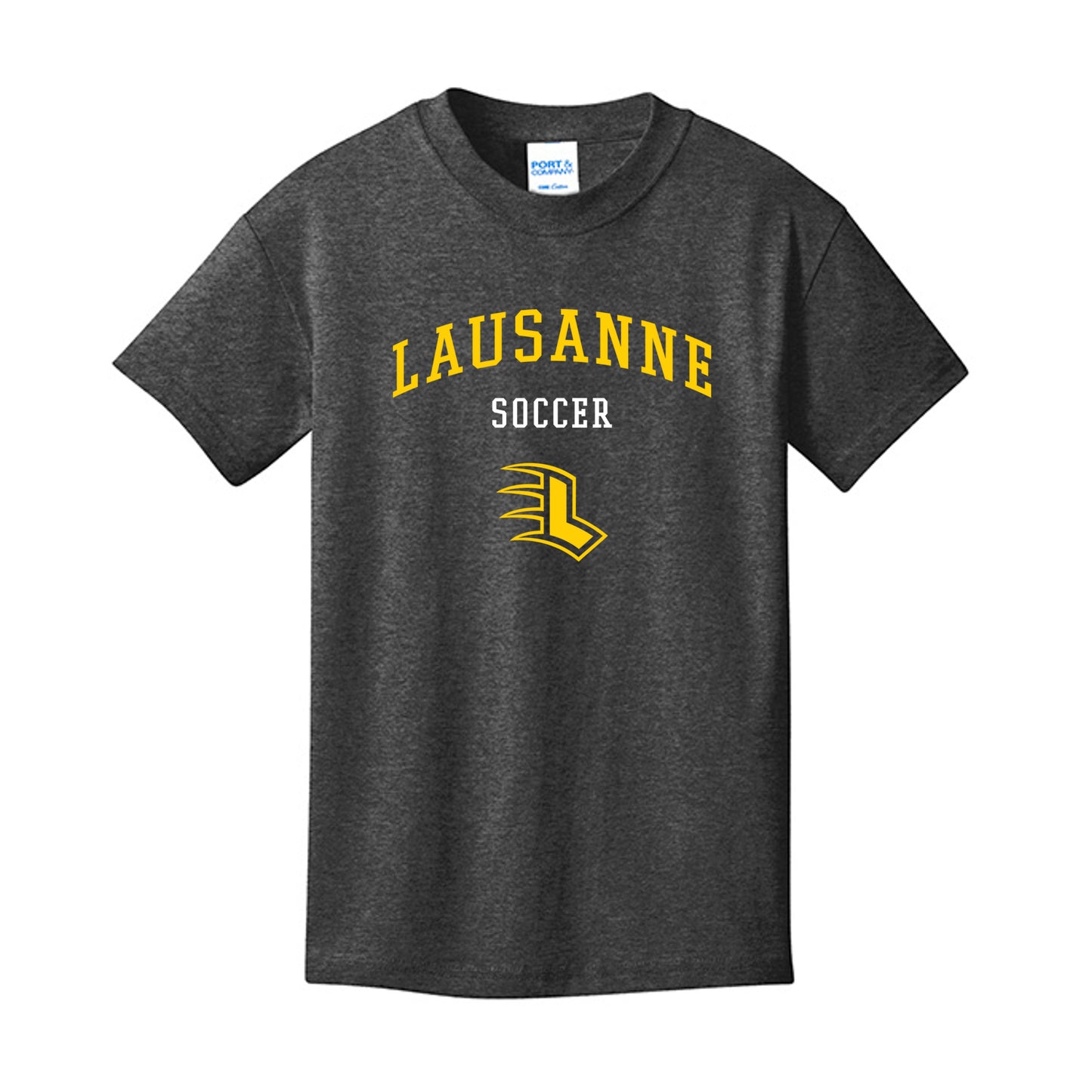 Dark Heather Grey - PC54Y - FRONT
