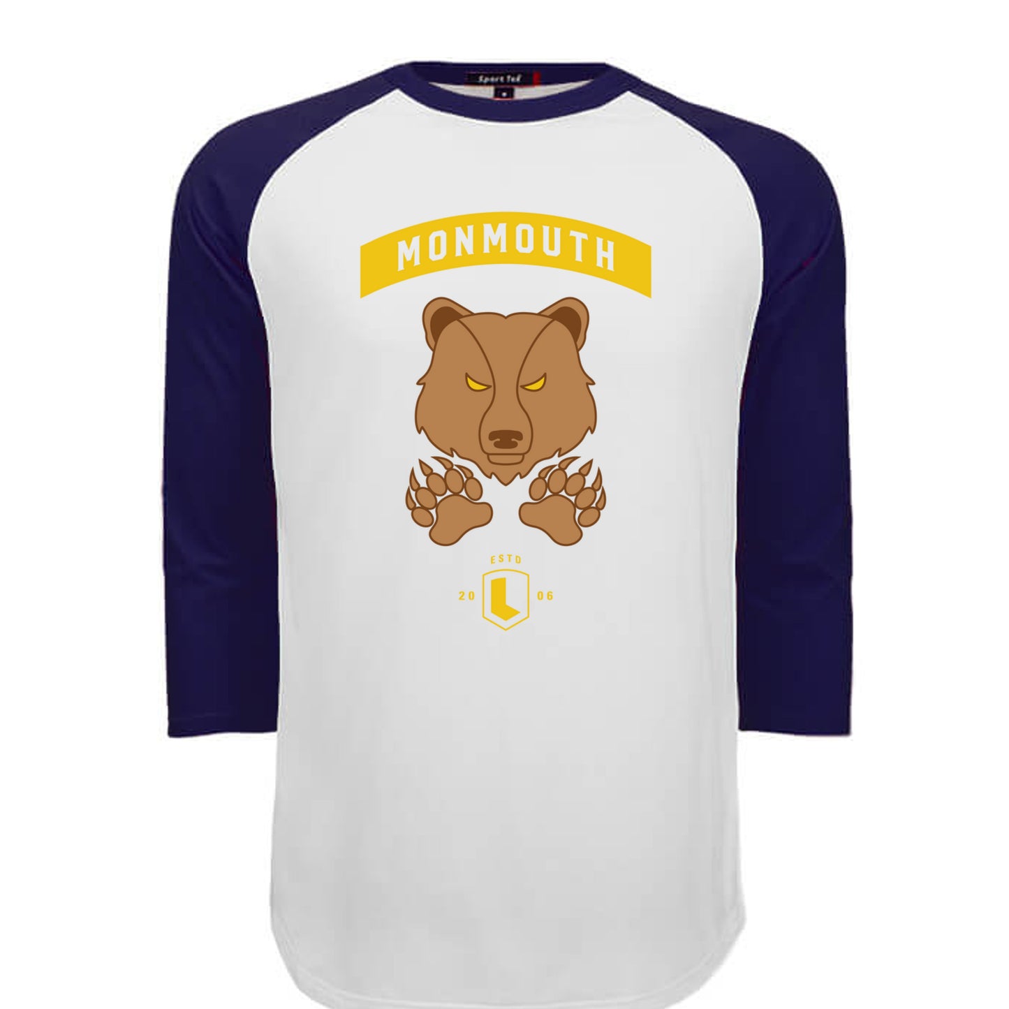 WHITE / NAVY - T200 - FRONT