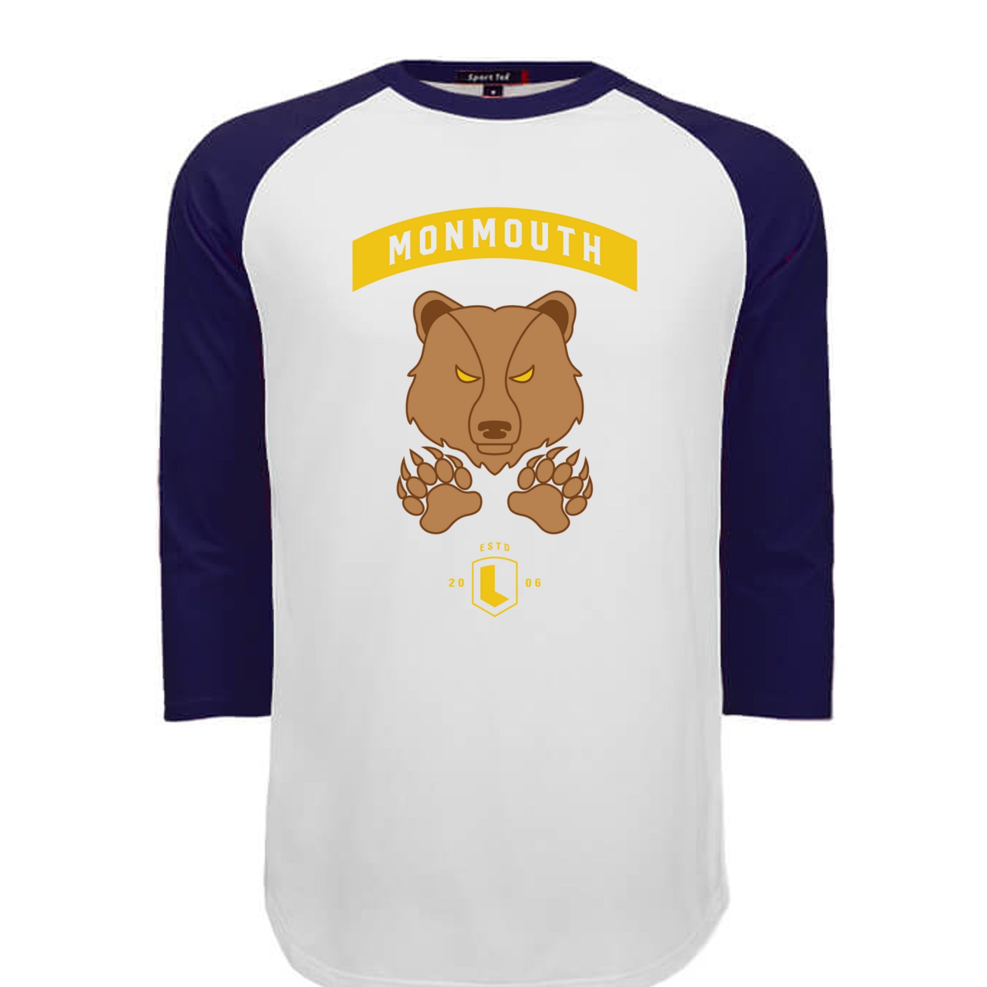 WHITE / NAVY - T200 - FRONT