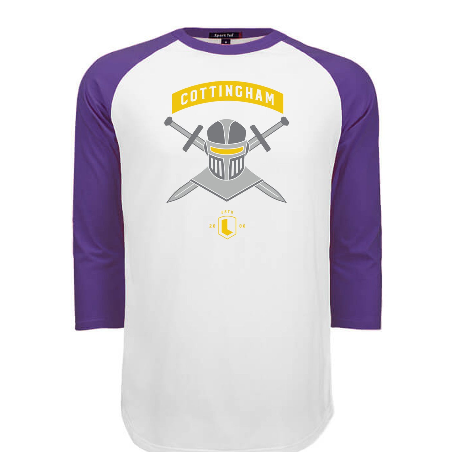 WHITE / PURPLE - T200 - FRONT